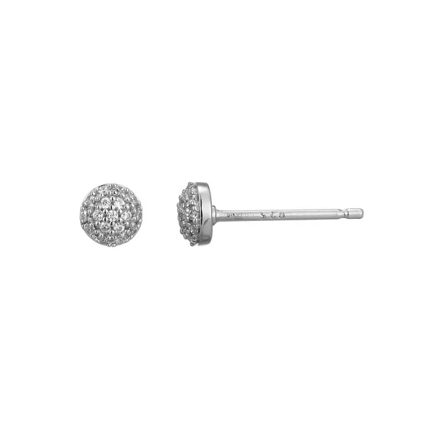 Sterling Silver Lab Grown Diamond Earrings Diedrich Jewelers Ripon, WI