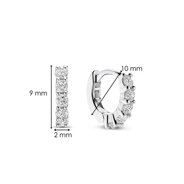 Sterling Silver Earrings Image 2 Diedrich Jewelers Ripon, WI