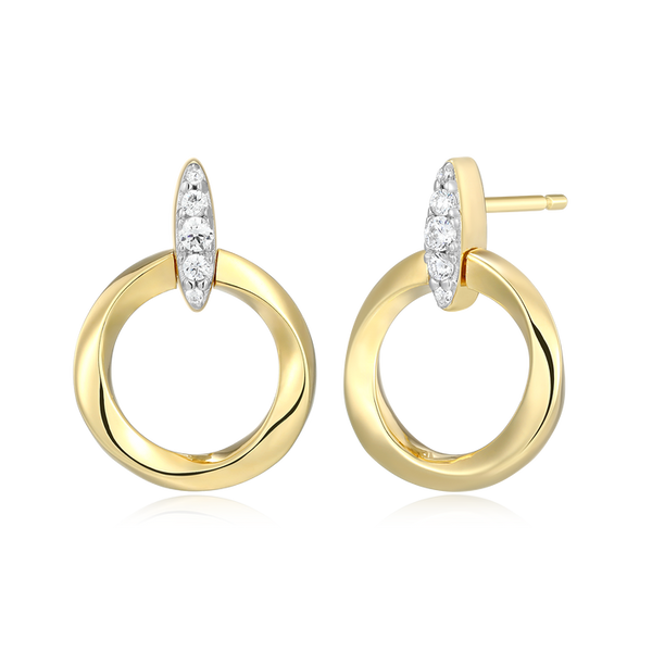 Sterling Silver Lab Grown Diamond Earrings Diedrich Jewelers Ripon, WI