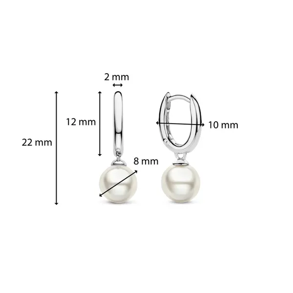 Sterling Silver Earrings Image 2 Diedrich Jewelers Ripon, WI