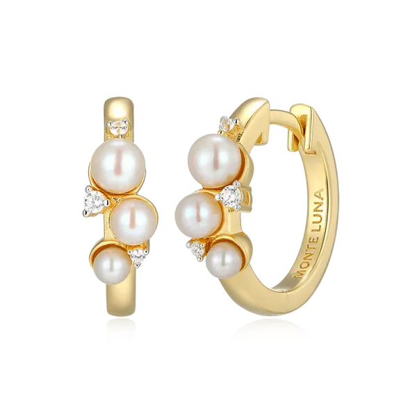 Sterling Silver Pearl Earrings
