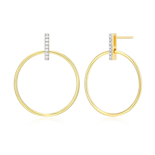 Sterling Silver Lab Grown Diamond Earrings Diedrich Jewelers Ripon, WI