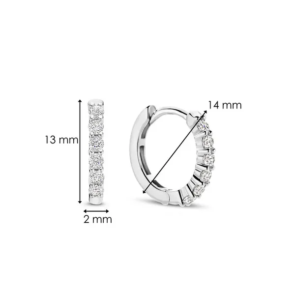 Sterling Silver Earrings Image 2 Diedrich Jewelers Ripon, WI