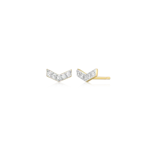 Sterling Silver Lab Grown Diamond Earrings