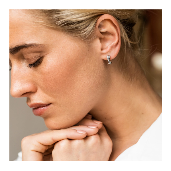 Sterling Silver Earrings Image 2 Diedrich Jewelers Ripon, WI