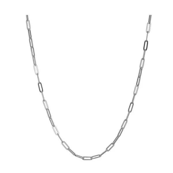 Sterling Silver Paper Clip Necklace Diedrich Jewelers Ripon, WI