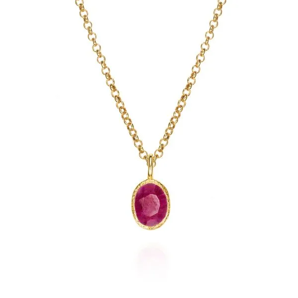 Sterling Silver Ruby Pendant Diedrich Jewelers Ripon, WI