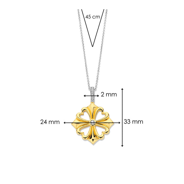 Sterling Silver Pendant Image 3 Diedrich Jewelers Ripon, WI