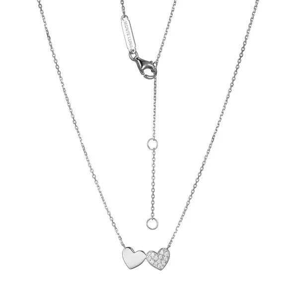 Sterling Silver Lab Grown Diamond Pendant