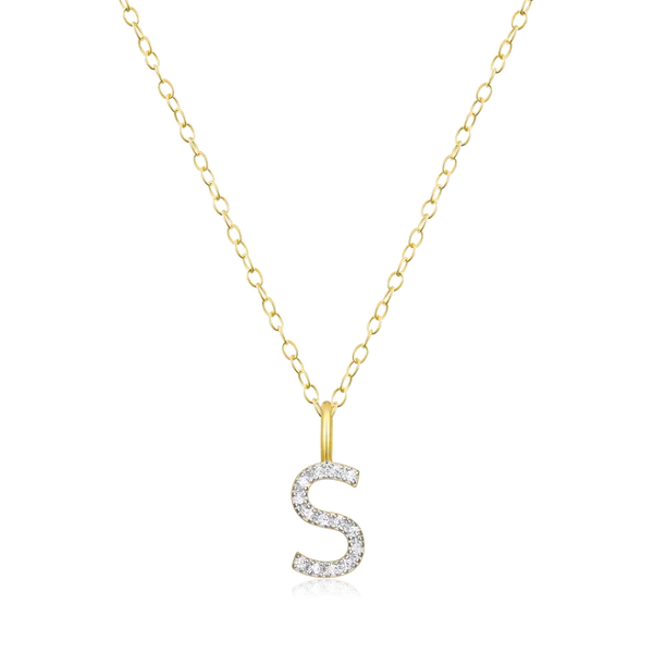 Sterling Silver Lab Grown Diamond Pendant