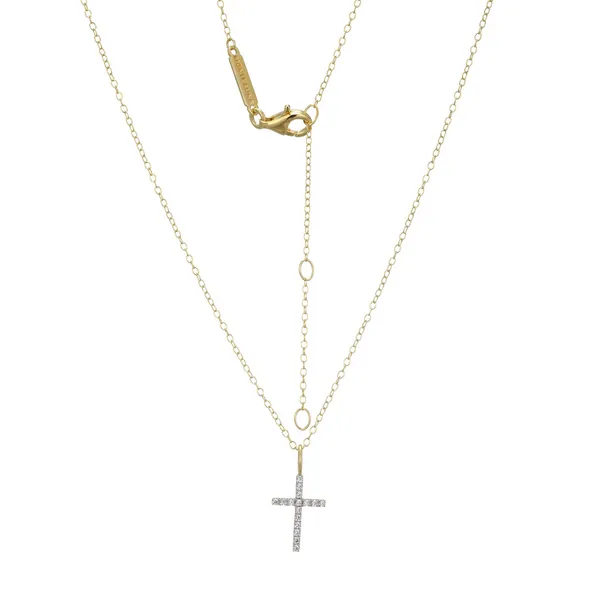 Sterling Silver Lab Grown Diamond Pendant