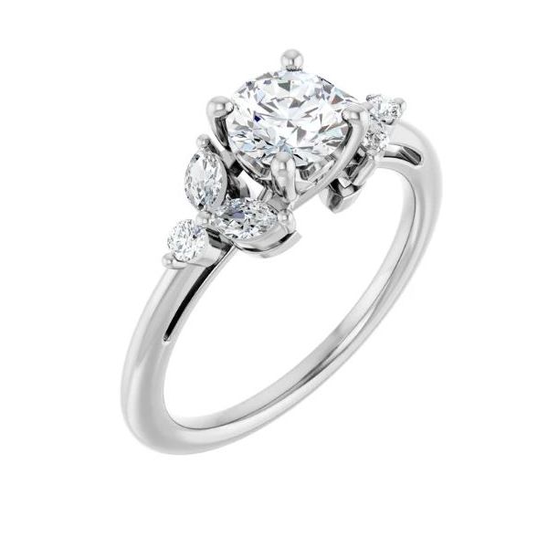 14KT White Gold Diamond Ring 1.06ctw Diny's Jewelers Middleton, WI