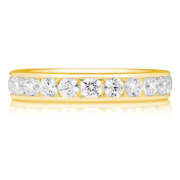 14KY Dia Channel Band 11RD.75ctw SI1-SI2 I-J Diny's Jewelers Middleton, WI
