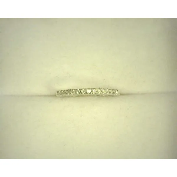 14K White Gold Diamond Ring Band Diny's Jewelers Middleton, WI