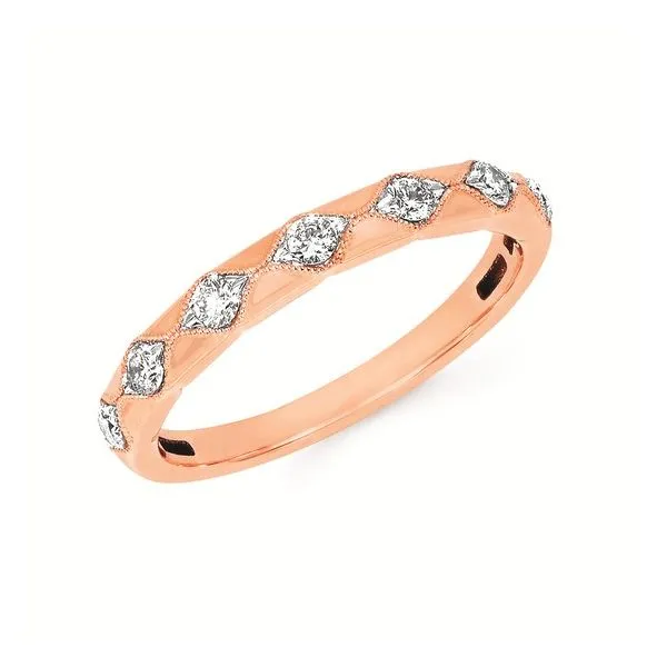 14Kt Rose Gold Diamond Anniversary Ring Diny's Jewelers Middleton, WI