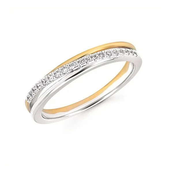14Kt Tri-Tone Gold Diamond Anniversary Ring Diny's Jewelers Middleton, WI