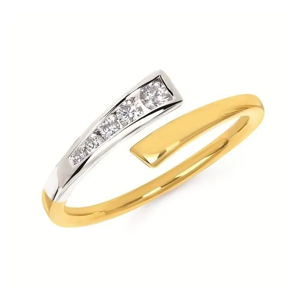 14Kt Two-Tone Diamond Fashion Ring Diny's Jewelers Middleton, WI