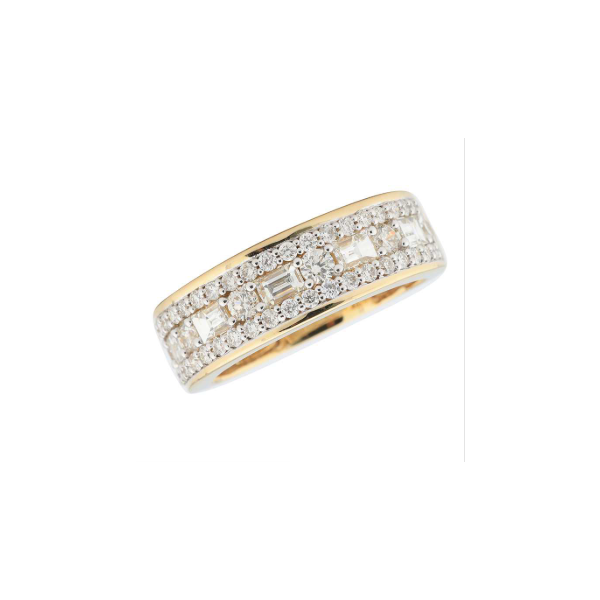 14K Yellow Gold Diamond Band Diny's Jewelers Middleton, WI