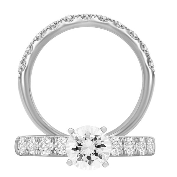 Semi Mount Engagement Ring Diny's Jewelers Middleton, WI