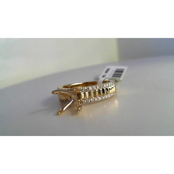 14Kt Yellow Gold Diamond Semi Mount Ring Diny's Jewelers Middleton, WI