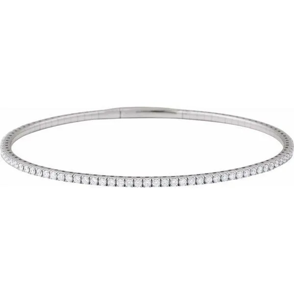 14KW Diamond Flex Bracelet Diny's Jewelers Middleton, WI