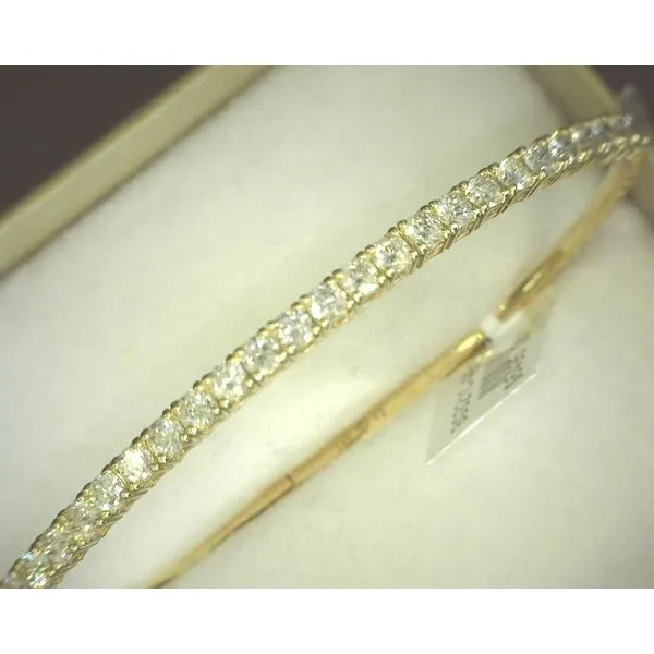 14KY Diamond Flex Bangle Bracelet Diny's Jewelers Middleton, WI