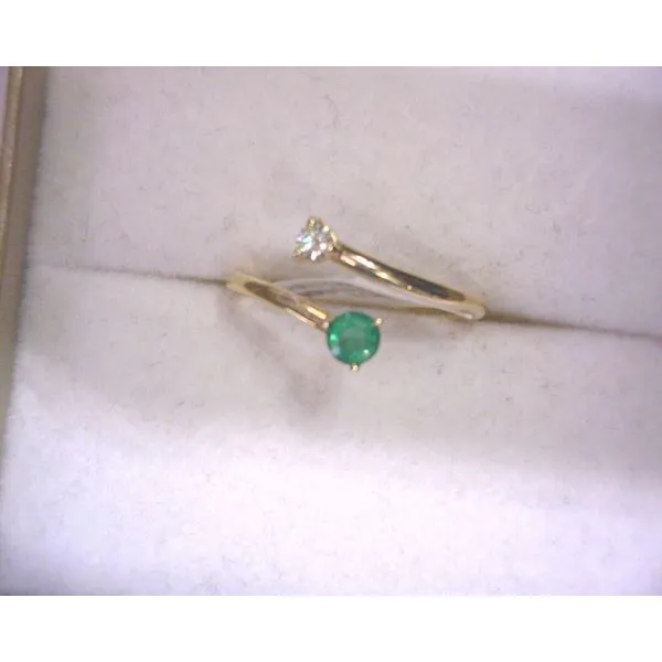 10K Yellow Emerald Fashion Ring Diny's Jewelers Middleton, WI