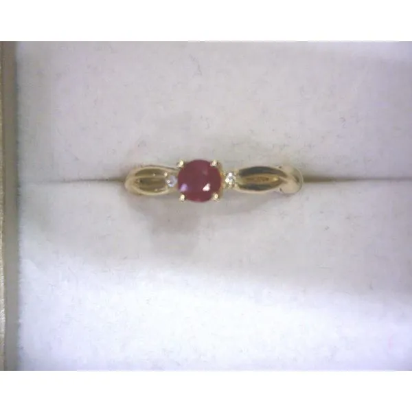10K Yellow Ruby Fashion Ring Diny's Jewelers Middleton, WI