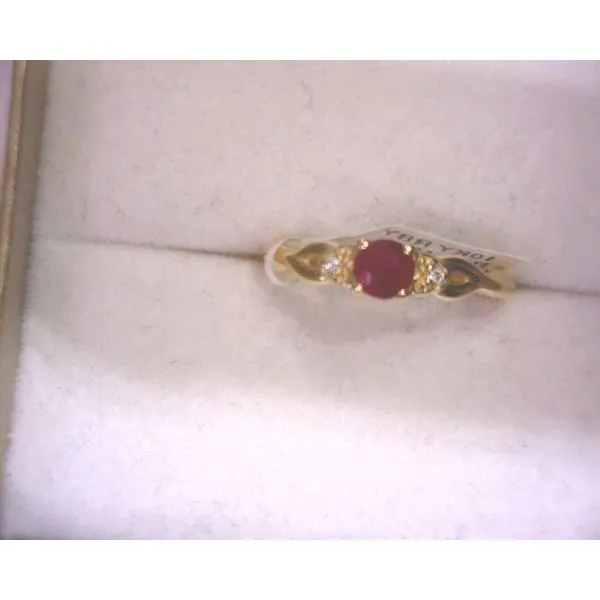 10K Yellow Ruby Fashion Ring Diny's Jewelers Middleton, WI