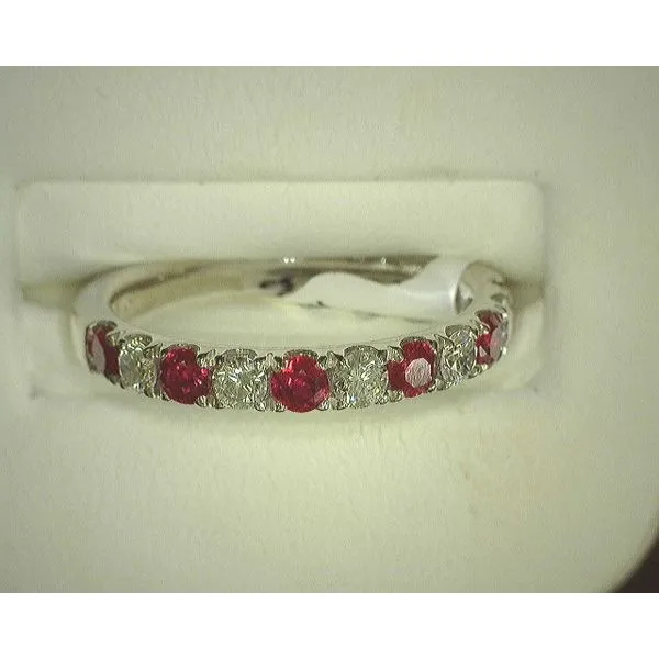14K White Ruby Fashion Ring Diny's Jewelers Middleton, WI