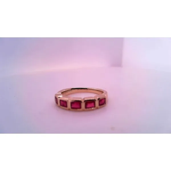 14K Yellow Ruby Bezel Ring Diny's Jewelers Middleton, WI