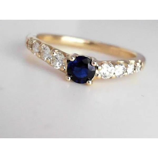 10K Yellow Gold Sapphire Fashion Ring Diny's Jewelers Middleton, WI