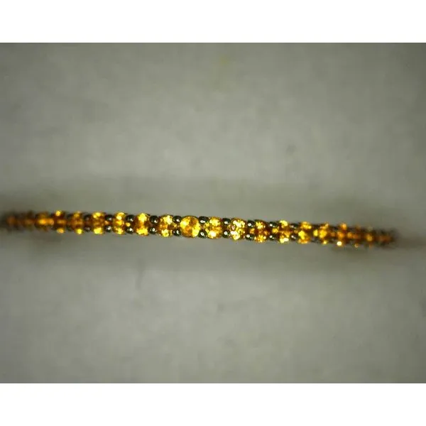 14K White Gold Citrine Stackable Ring Diny's Jewelers Middleton, WI