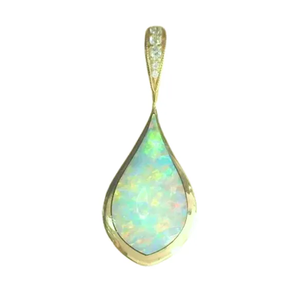 14K Yellow Kabana Opal Star Pendant Diny's Jewelers Middleton, WI