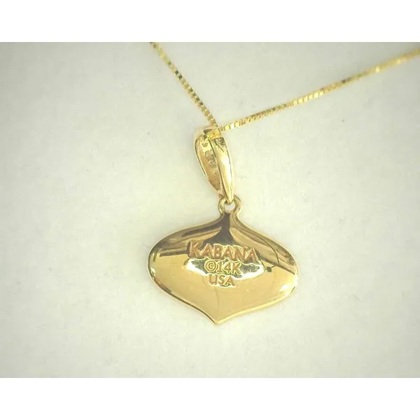 14K Yellow Kabana Opal Pendant Image 2 Diny's Jewelers Middleton, WI