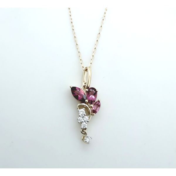 Pink Tourmaline Pendant Diny's Jewelers Middleton, WI
