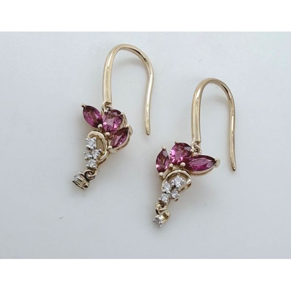 Pink Tourmaline Earrings Diny's Jewelers Middleton, WI