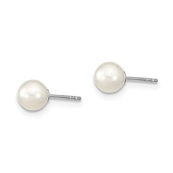 Sterling Silver Freshwater Pearl Earrings Diny's Jewelers Middleton, WI