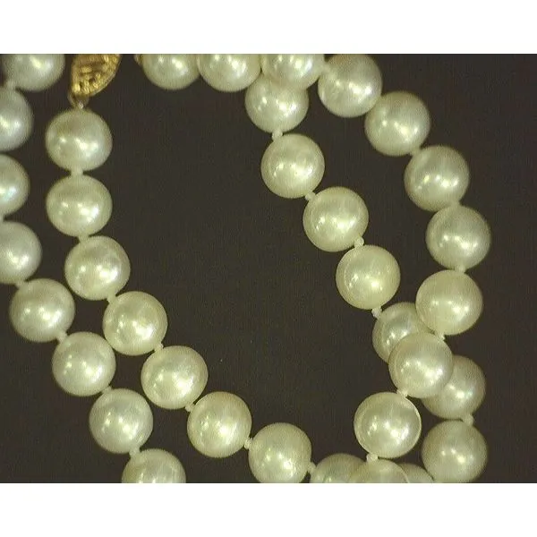 14K Yellow Gold Pearl Strand Necklace Diny's Jewelers Middleton, WI