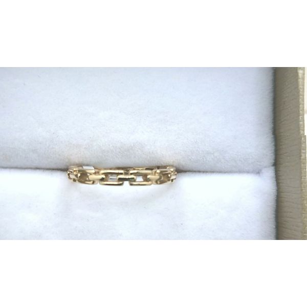 14K Yellow Gold Chain Ring Diny's Jewelers Middleton, WI