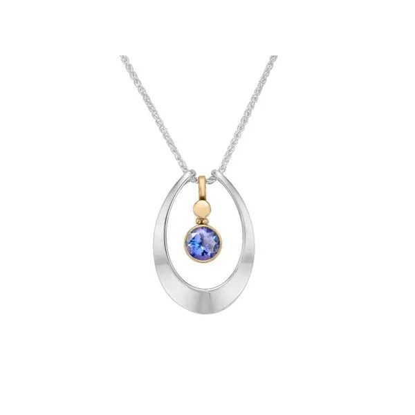 14Kt Yellow Iolite Caprice Charm Necklace Diny's Jewelers Middleton, WI