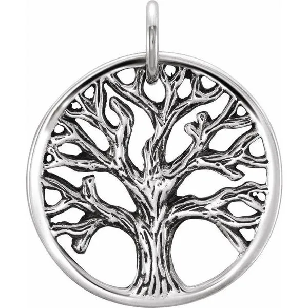 Sterling Silver Tree of Life Charm/Pendant Diny's Jewelers Middleton, WI
