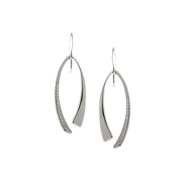 Silver Duet Medium Earrings Diny's Jewelers Middleton, WI