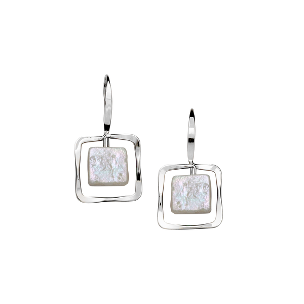 Zenith Sterling Silver Freshwater Pearl Earrings Diny's Jewelers Middleton, WI