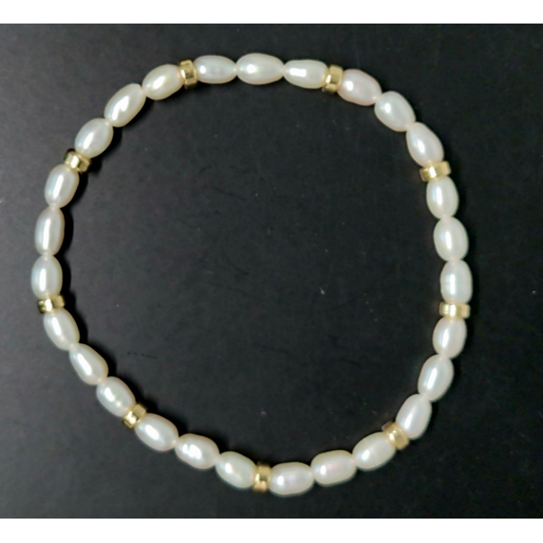 Pearl & 14kt Gold Filled Shine Bright Remix Bead Bracelet Diny's Jewelers Middleton, WI
