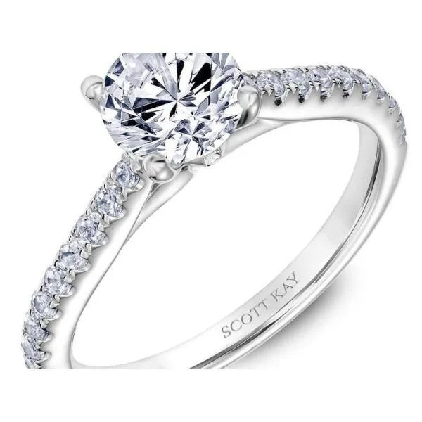 Diamond Engagement Ring Dolabany Jewelers Westwood, MA
