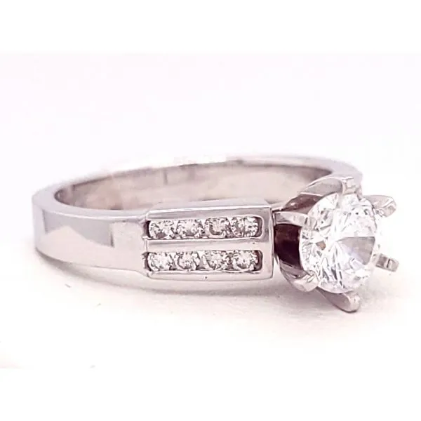 Diamond Engagement Ring Image 3 Dolabany Jewelers Westwood, MA