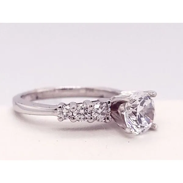 Diamond Engagement Ring Image 3 Dolabany Jewelers Westwood, MA