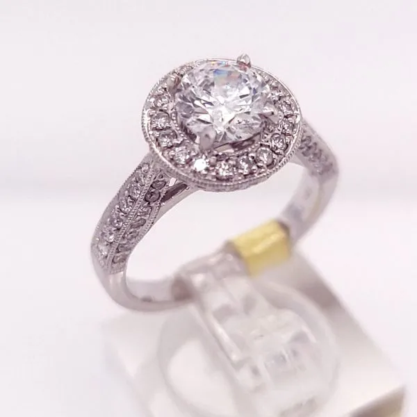 Diamond Engagement Ring Dolabany Jewelers Westwood, MA