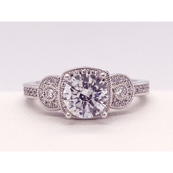 Diamond Engagement Ring Image 2 Dolabany Jewelers Westwood, MA